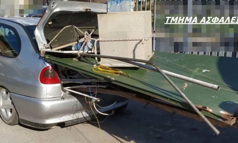 Θήβα: Έμειναν από βενζίνη και τους «τσάκωσε» η αστυνομία!